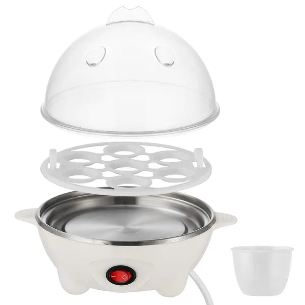 Electric Egg Cooker (7-Egg Capacity, Auto Shut-Off)