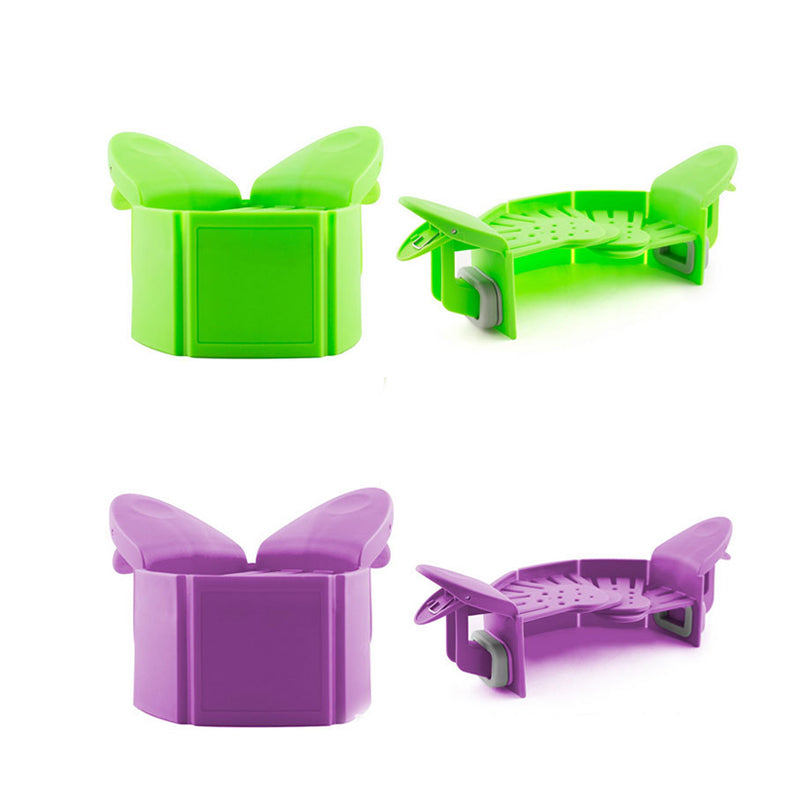 Clip-On Silicone Strainer (Hands-Free Draining Tool)