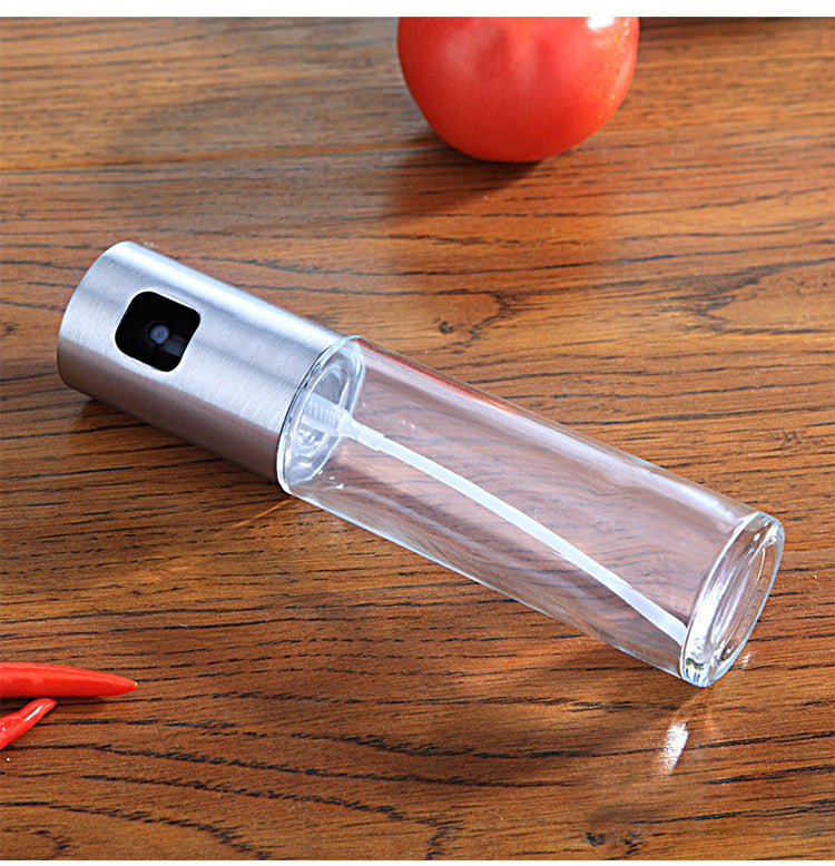 Oil Sprayer Bottle for Cooking (Leakproof, Refillable Glass Design)