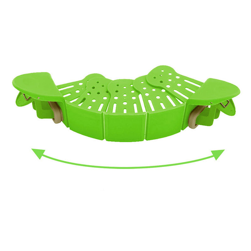 Clip-On Silicone Strainer (Hands-Free Draining Tool)