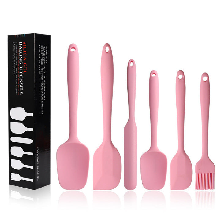 6-Piece Heat-Resistant Silicone Kitchen Utensil Set
