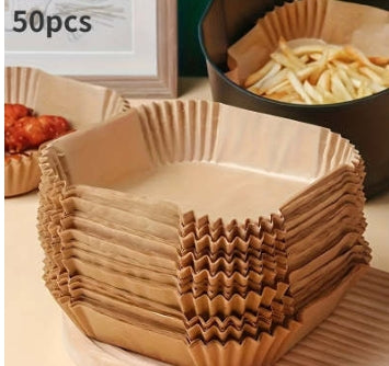 Non-Stick Air Fryer Disposable Paper Liners (50 pieces)