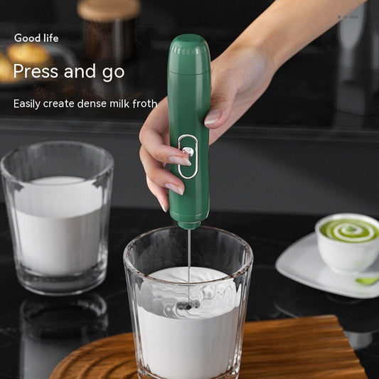 Battery-Powered Milk Frother & Coffee Mixer