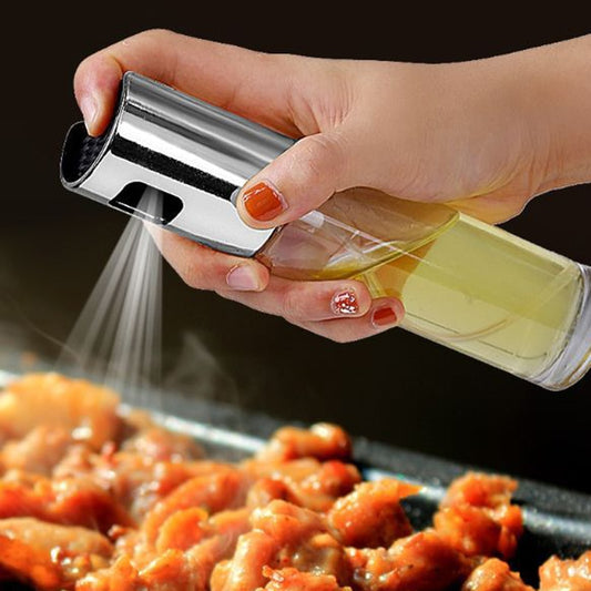 Oil Sprayer Bottle for Cooking (Leakproof, Refillable Glass Design)
