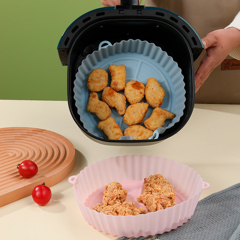 Reusable Silicone Air Fryer Baking Mat (Non-Stick)