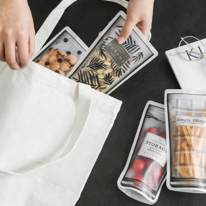 Eco-Friendly Reusable Silicone Storage Bags