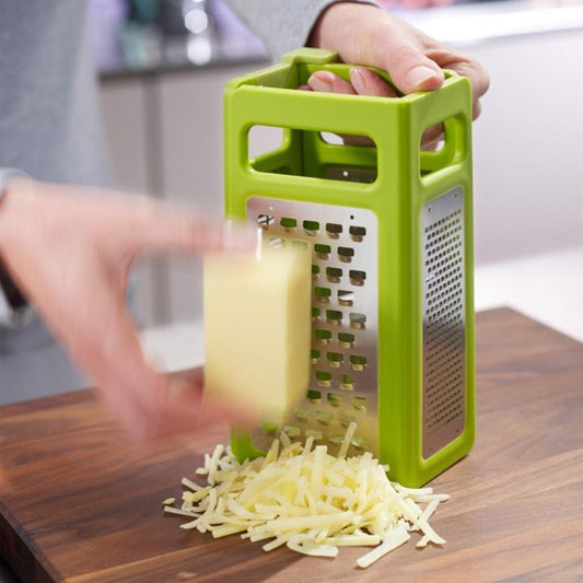 Foldable Stainless Steel Cheese Grater & Vegetable Slicer