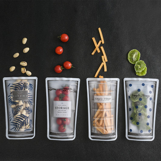 Eco-Friendly Reusable Silicone Storage Bags