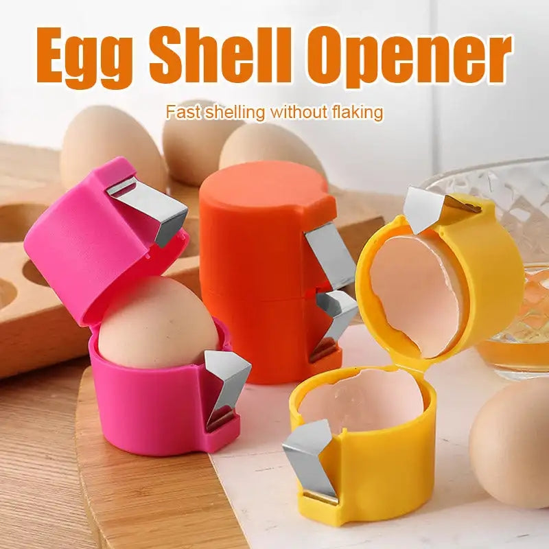 Egg Shell Opener & Cracker Tool (Mess-Free Kitchen Gadget)