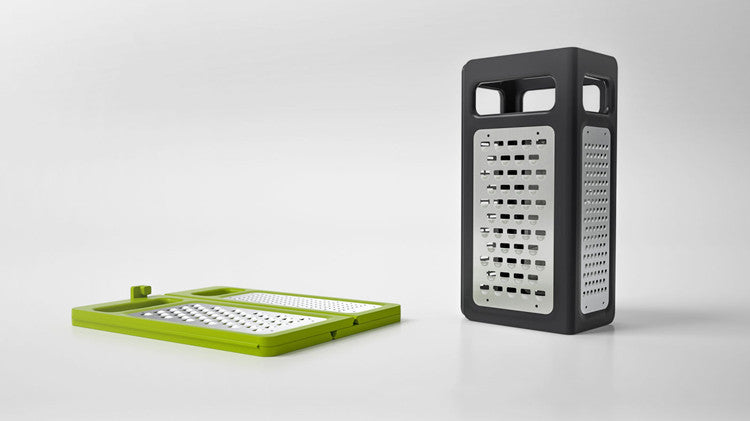 Foldable Stainless Steel Cheese Grater & Vegetable Slicer